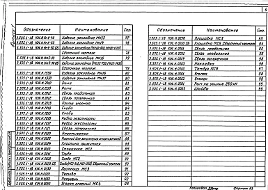 Выпуск 1 Рабочие чертежи строительных изделий набережных высотой 6,0 и 8,0 м