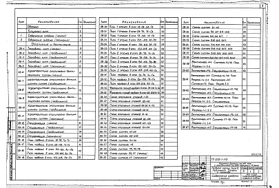 Альбом 19 Отопление и вентиляция, водопровод и канализация, узлы сантехнические