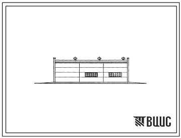 Типовой проект 407-3-64/70 Отдельностоящая компрессорная на 4-5 компрессоров типа ВШ-3/40М производительностью по 3нм3 в минуту.