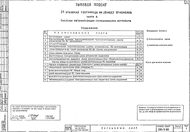 Альбом 4 Системы автоматизации сантехнических устройств.