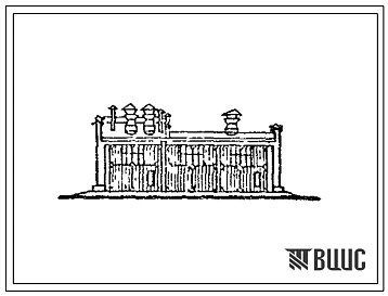 Типовой проект ХФ-74 (13-63-КК) Эксплуатационный гараж на 5 автомобилей