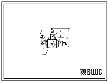 Шифр С100ГБ.ПС Гидроблок насосной установки С100Б.В3.16.56,7.22