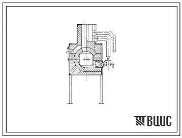 Типовой проект 409-27-032.86 Печь для отделки стекляных изделий