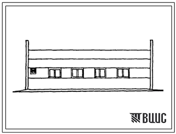 Типовой проект 807-20-39с.13.89 Пункт искусственного осеменения крупного рогатого скота на I станок и 12 стойл (стены панельные). Для строительства в Узбекской ССР.