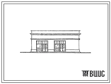 Типовой проект 503-52  Гараж на 2 автомашины.