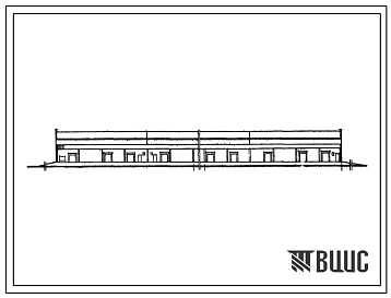 Типовой проект 701-3-10 Однопролетный отапливаемый склад продовольственных и промышленных товаров.