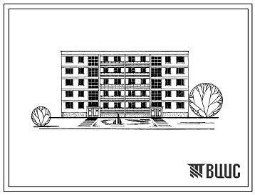 Типовой проект 102-06с/1 Пятиэтажная блок-секция двойная на 30 квартир (однокомнатных 1А-5, двухкомнатных 2Б-20, трехкомнатных 3Б-5) со стенами из блоков пильных известняков. Для строительства в районах сейсмичностью 8 баллов Молдавской ССР