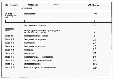 Альбом 13 Сметы