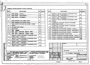 Альбом 2 Архитектурно-строительные решения выше отм. 0.000 (АС.1-1)