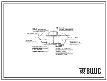 Типовой проект 901-4-10 Резервуар для воды емкостью 100 м.куб. железобетонный монолитный цилиндрический