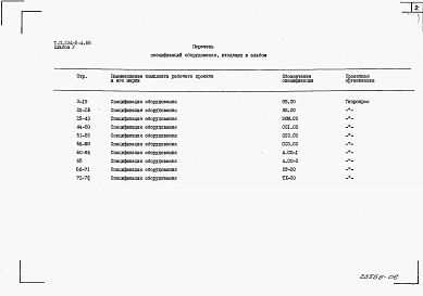 Альбом 5 Спецификация оборудования