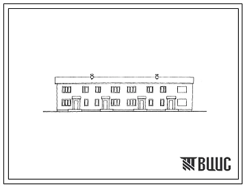 Типовой проект 144-52-73С Двухэтажный четырехквартирный блокированный жилой дом с четырехкомнатными квартирами, для районов с сейсмичностью 7-8 баллов.