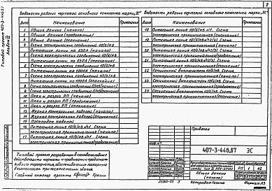 Альбом 4 Электротехническая часть и опросные листы с оборудованием на выпрямленном оперативном токе     