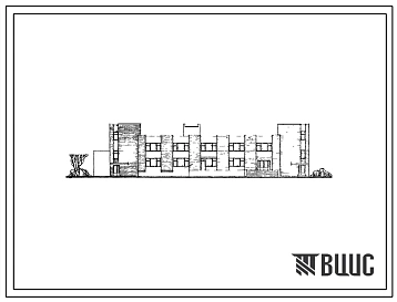 Типовой проект 274-13-44 Продовольственный магазин торговой площадью 275 м2. Промтоварный магазин торговой площадью 373 м?.