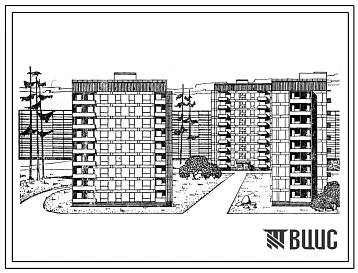 Типовой проект 87-085 Унифицированный проект 9-этажной блок-секции торцевой правой на 36 квартир (однокомнатных 1Б-9, двухкомнатных 2Б-18, трехкомнатных 3А-9). Для строительства во 2В, 3В, 3Б климатических подрайонах Украинской ССР на неравномерно-сжимаем