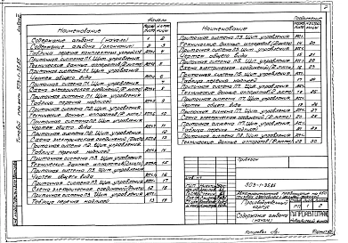Альбом 6 Задание заводу-изготовителю на электрооборудование и автоматизацию санитарно-технических систем     