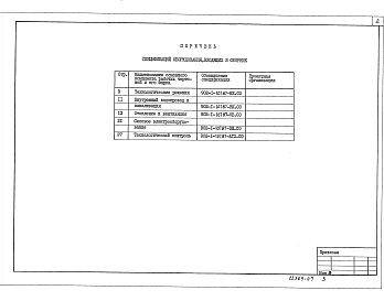 Альбом 7 Спецификации оборудования (из тп 902-1-107.87).     