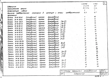 Выпуск 26м Многопустотные и ребристые панели длиной 276, 526 и 576 см. Рабочие чертежи