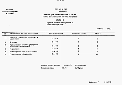 Альбом 3 Заказные спецификации