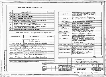 Альбом 1 Архитетктурно-строительные, санитарно-технические и электротехнические чертежи