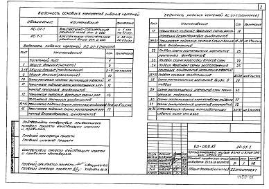 Альбом 1 Архитектурно-строительные решения ниже отм. 0.000 (АС.01-1)