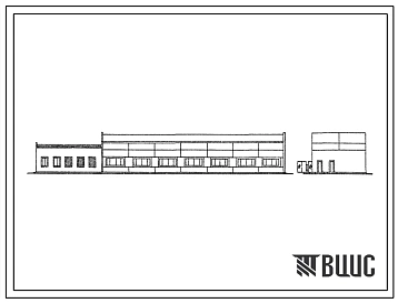 Типовой проект 902-1-58 Насосно-воздуходувная станция с 10 турбовоздуходувками ТВ-300-1,6