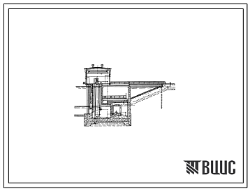 Типовой проект 901-1-10 Речное водозаборное сооружение , совмещенное с насосной станцией 1 подъема производительностью 3 м.куб/сек