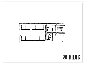 Типовой проект 501-127 Трансформаторная подстанция для электроснабжения двухцепных линий автоблокировки на железнодорожном транспорте.