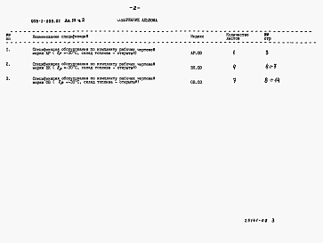 Альбом 10 Спецификация оборудования. Часть 1. t=-30, -40, склад топлива - открытый, закрытый          Часть 2. t=-30, -40, склад топлива - открытый          Часть 3. t=-30, -40, склад топлива - закрытый          