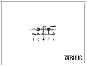 Типовой проект 902-2-215 Аэротенки с низконапорной аэрацией двухкоридорные с размерами коридора 4,5 на 4,0 на 24 м из 2-ух секций