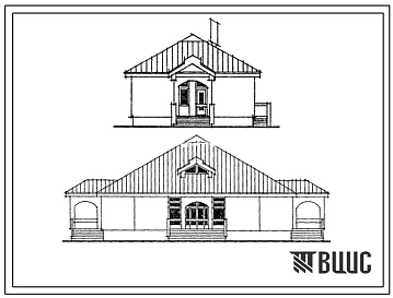 Типовой проект 271-031-100.88 Общественный микроцентр сельского населенного пункта типа «Б» на 100 жителей