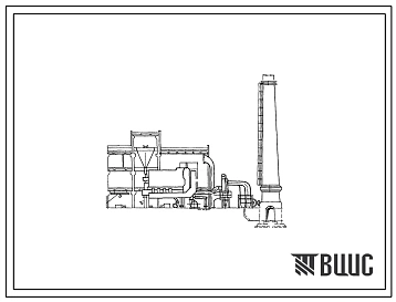 Типовой проект 903-1-97 Котельная с 3 водогрейными котлами КВ-ТС-20 с закрытой системой теплоснабжения производительностью 60 Гкал/час. Топливно-каменные и бурые угли. Теплоноситель - вода