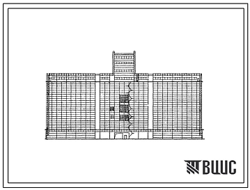 Типовой проект 702-2 Хлебоприемный линейный элеватор емкостью 12-24 тыс. т сборной конструкции типа ЛС-6х100 для строительства в восточных и южных районов.
