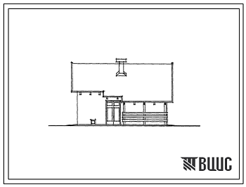 Фасады Типовой проект 817-160 Хозяйственные постройки для скота, птицы и хозяйственного инвентаря (типы I, II, III)