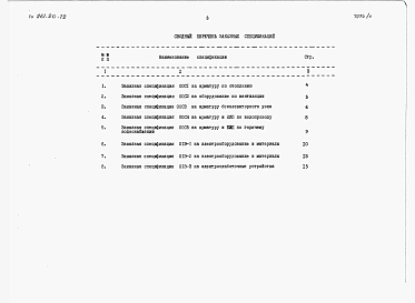 Альбом 5 Заказные спецификации