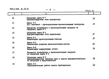 Альбом 13.21 Сметы. Генеральный план. Инженерные сети