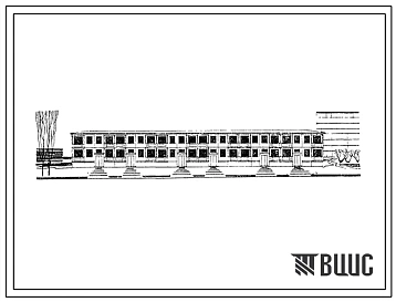 Типовой проект 1-464У-9 Шестисекционный дом на 24 квартиры.