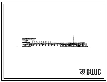 Типовой проект 272-13-34 Унифицированное здание продовольственных магазинов торговой площадью 2000 м2 для строительства в 1В климатическом подрайоне, 2 и 3 климатических районах