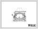 Типовой проект 406-9-272.83  Печь нагревательная щелевая размерами пода 1,4х0,7 м на газе среднего давления и мазуте