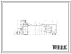 Фасады Проект 10085 Печь кольцевая для безокислительного нагрева Дср.(пода)=2.46 м, В=0.51 м, на газе