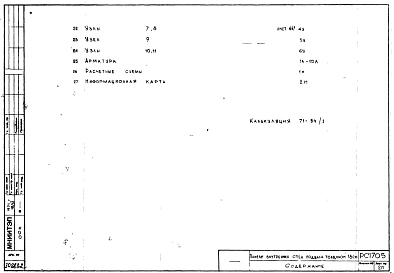 Альбом 1 Рабочие чертежи панелей.