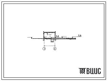 Типовой проект 902-2-212 Горизонтальные песколовки с прямолинейным движением сточных вод производительностью 400 - 700 куб. м/сутки (10 - 17 л/сек)