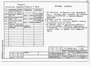 Альбом 7 Спецификации оборудования    