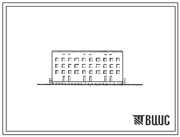 Типовой проект 114-74-3см Четырёхэтажный двухсекционный дом на 18 квартир ( однокомнатных 1Б-6, двухкомнатных 2Б-6, трёхкомнатных 3Б-6). Для строительства в районах сейсмичностью 8 баллов