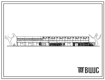 Типовой проект 272-31-13сп  Общественный центр для микрорайона на 900 жителей. Для строительства в IV строительно-климатической зоне, в районах с сейсмичностью 9 баллов, на грунтах II типа просадочности.