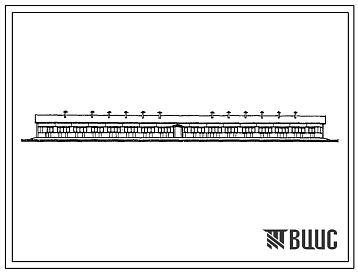 Фасады Типовой проект 802-4-11.85 Свинарник для племенного молодняка на 600 мест.