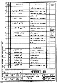 Альбом 1 Рабочие чертежи