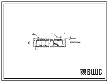 Типовой проект 901-4-65.83 Резервуары для воды прямоугольные железобетонные сборные емкостью от 500 до 1400 м3 (с применением стеновых панелей с опорной пятой)