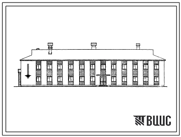 Типовой проект 416-5-17 Казарма военизированной охраны.