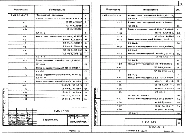 Выпуск 3с Арматурные изделия колонн для зданий высотой 8,4; 9,6 и 10,8 м с расчетной сейсмичностью 7, 8, 9 баллов. Рабочие чертежи